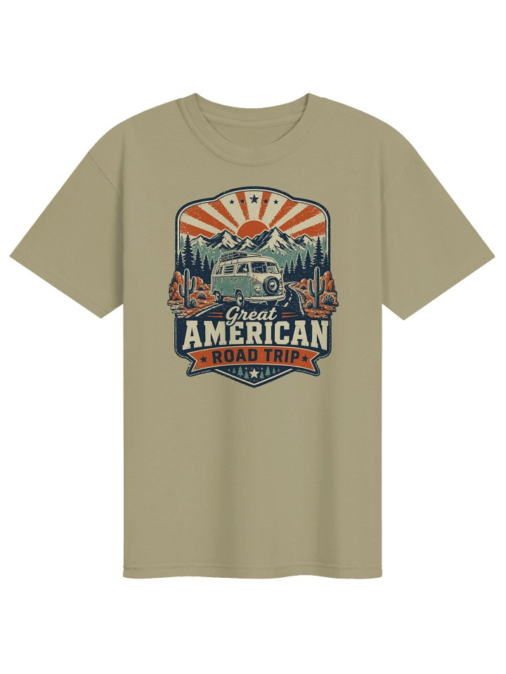 Great American Road Trip T-Shirt | Vintage USA Travel Adventure Tee product image (1)