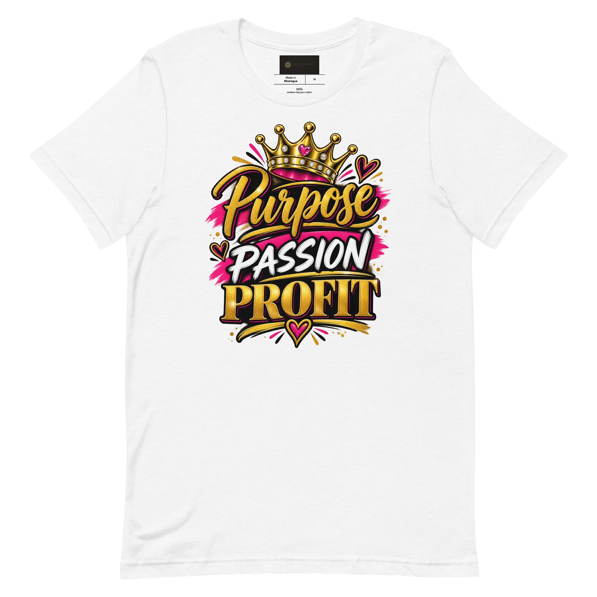 Purpose Passion Profit Crown Tee product image (1)