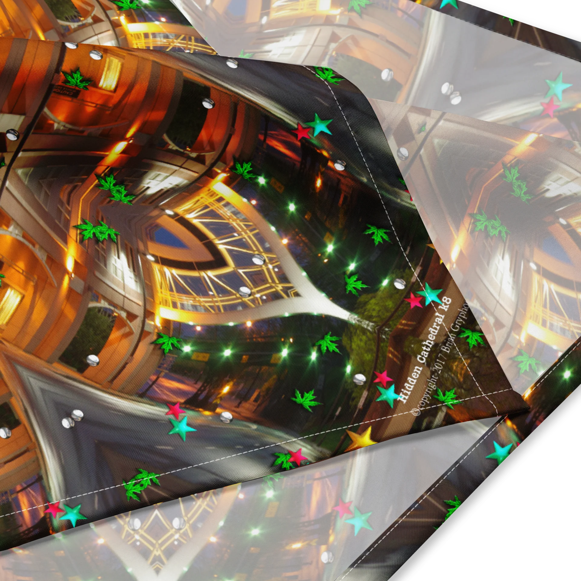 Hidden Cathedral Bandana Altar Cloth product image (2)