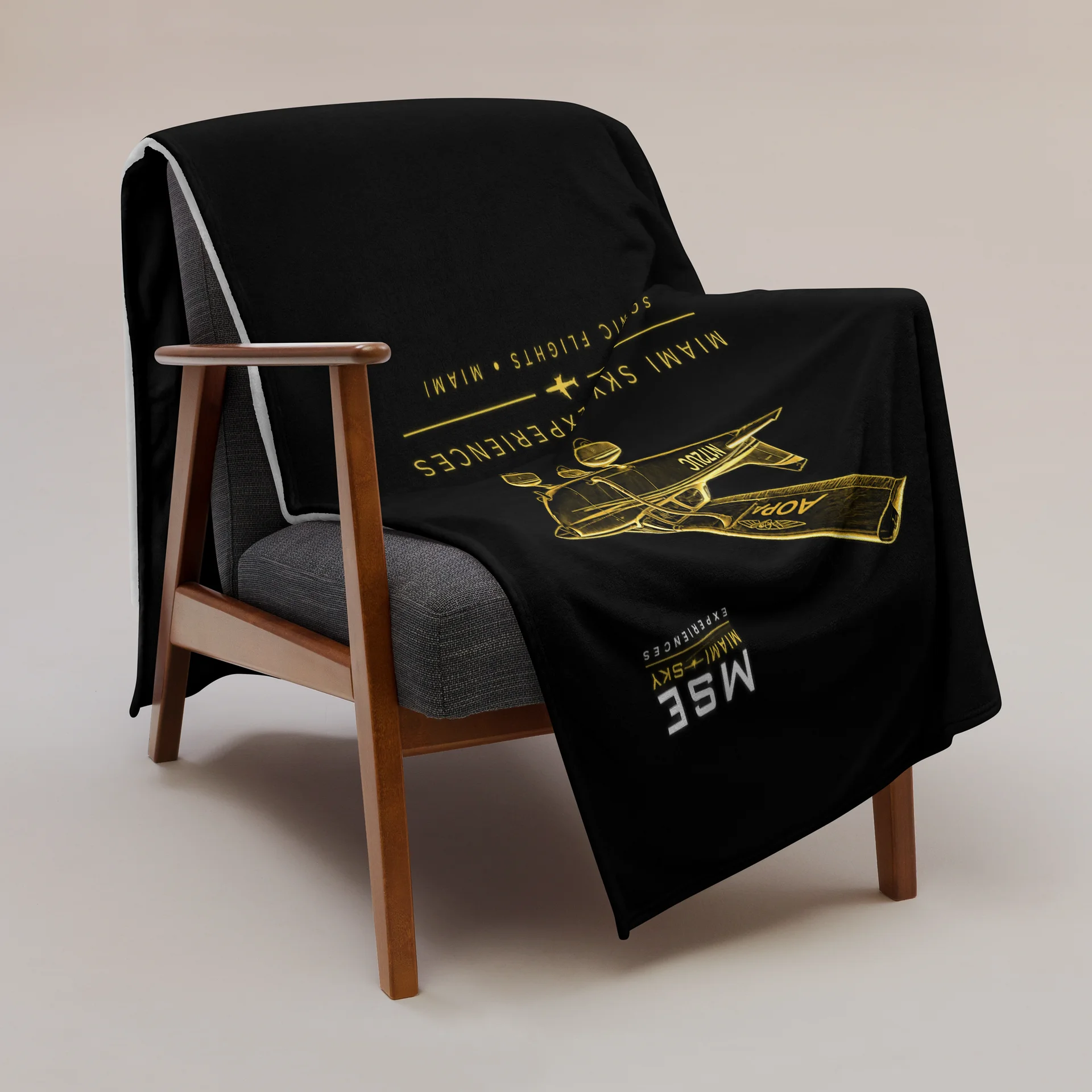 MSE N172UC Premium Aviation Throw Blanket product image (2)