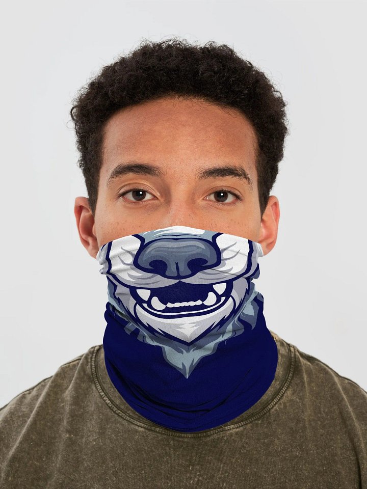 Blue Wolf Face Mask product image (1)