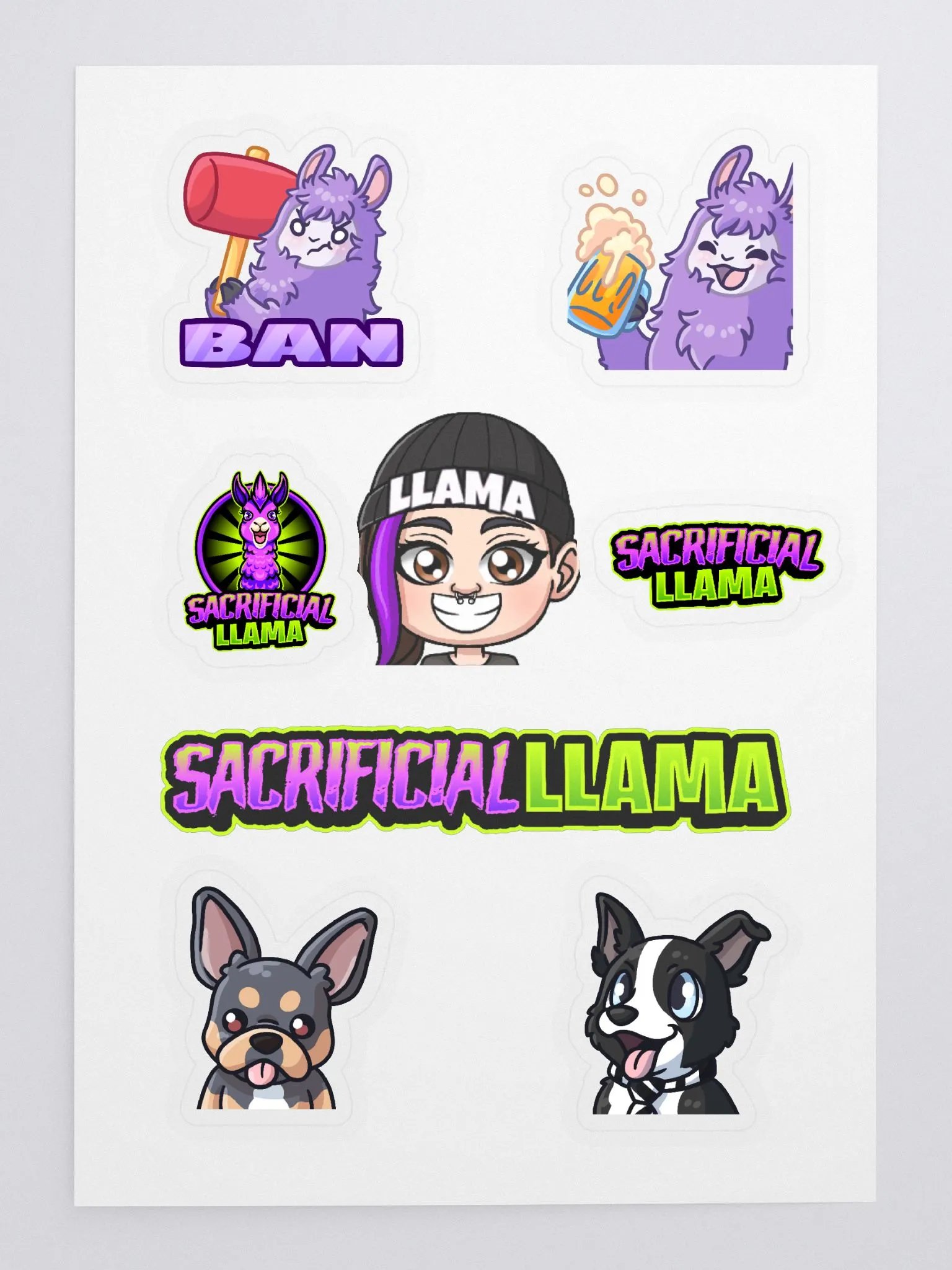 Llama Sticky Stickerz product image (3)