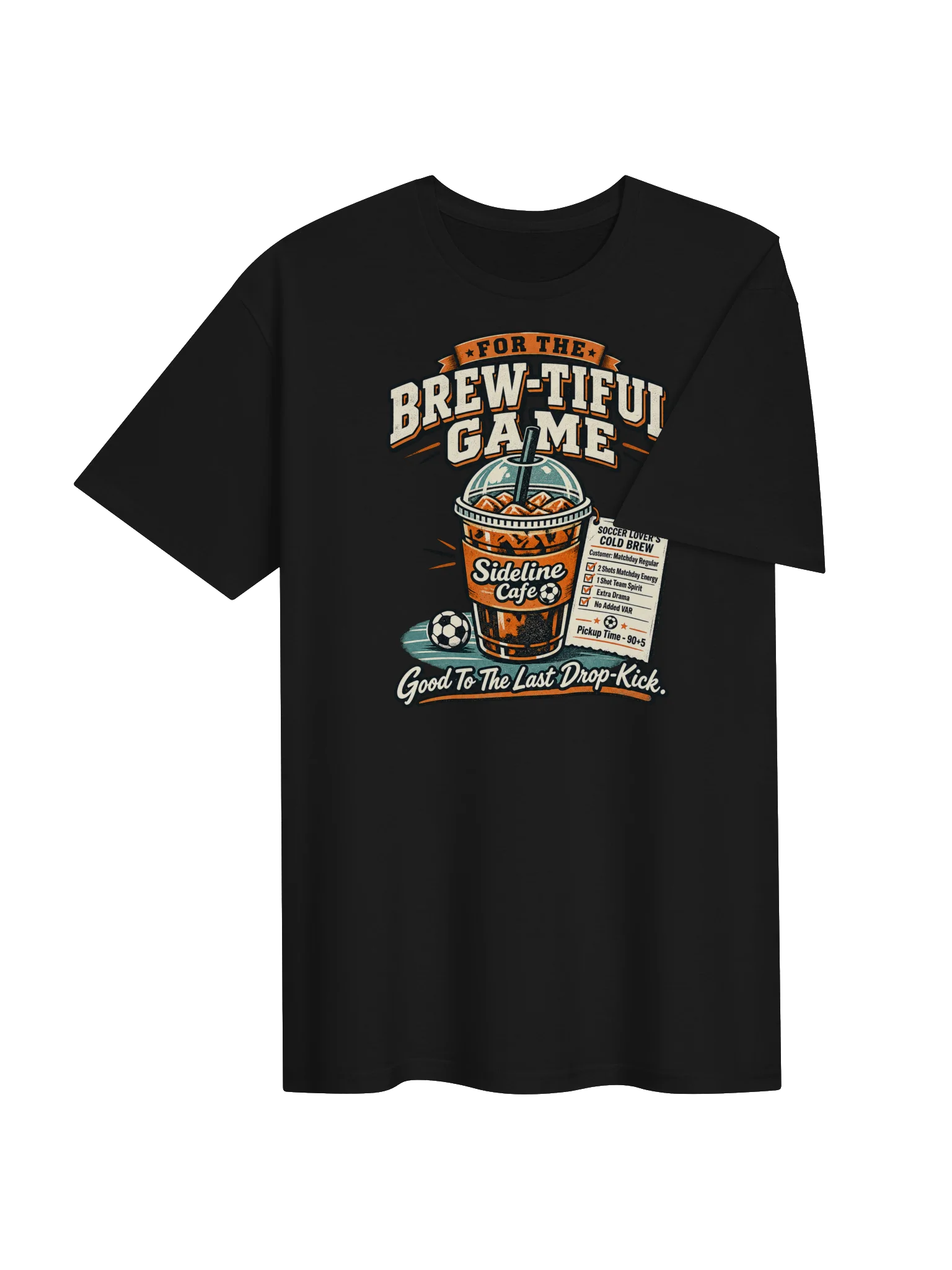 Sideline Cafe Soccer Cold Brew Tee product image (24)