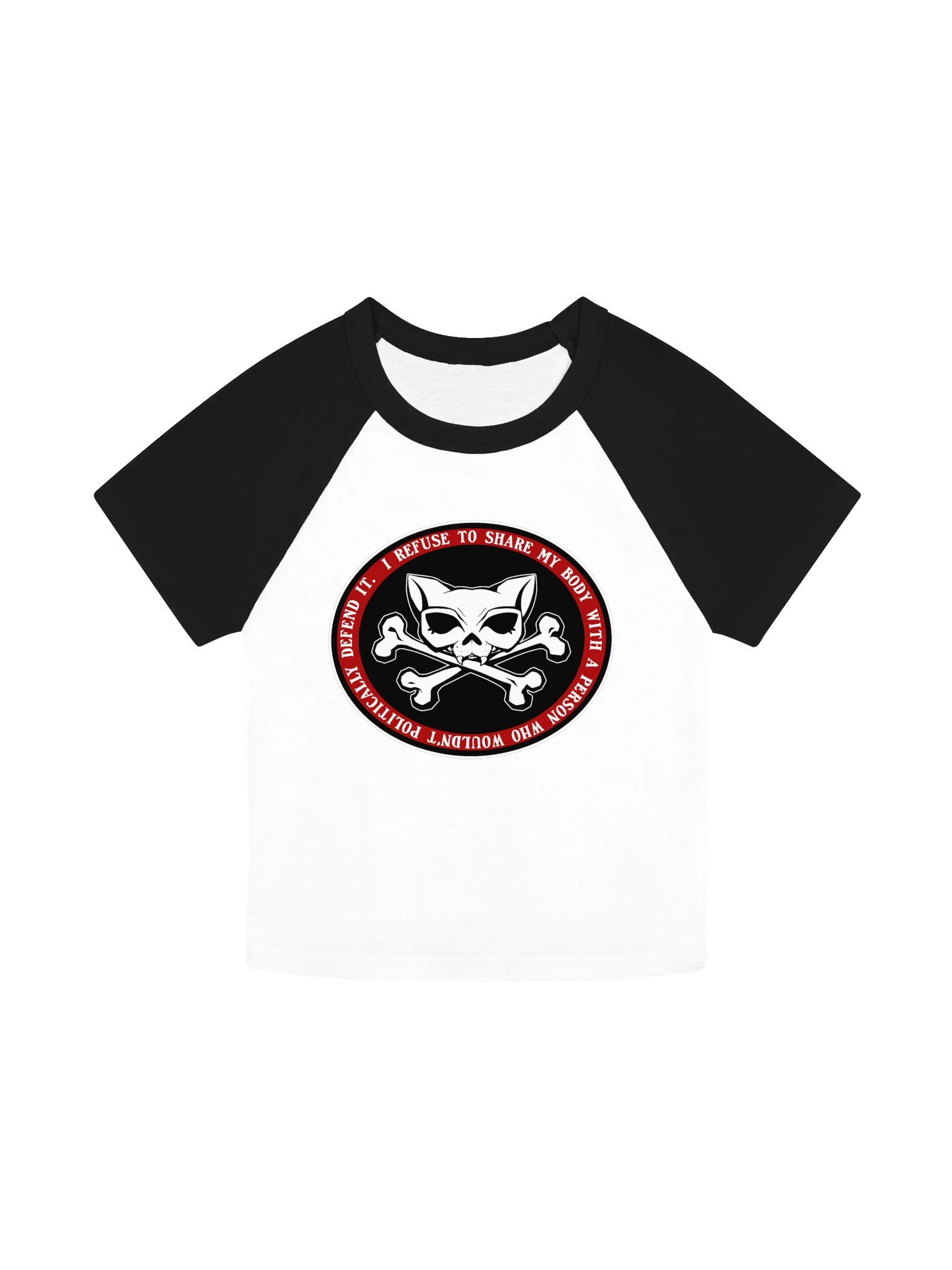 I Refuse Redline Raglan product image (1)