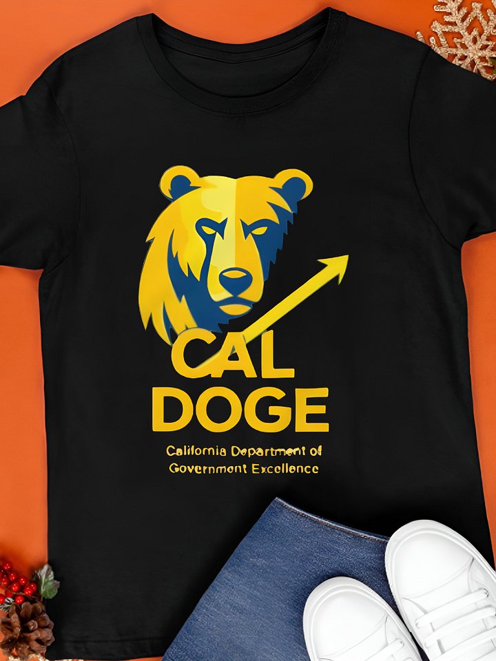 Doge California Department of Government Efficiency Shirt product image (1)
