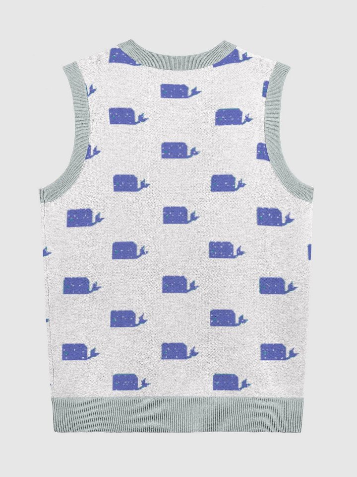 Whale Song V-Neck Vest product image (7)