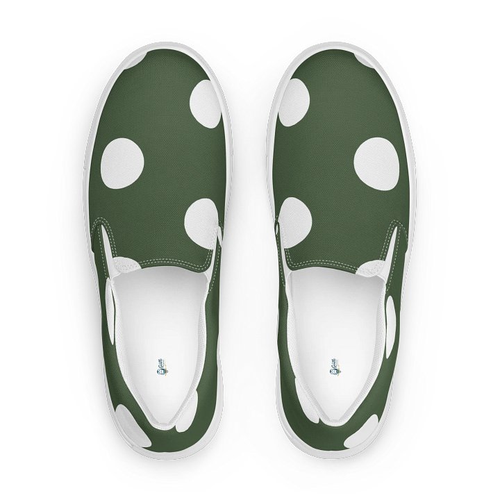 Poka Dot in TomThumb Green. product image (1)