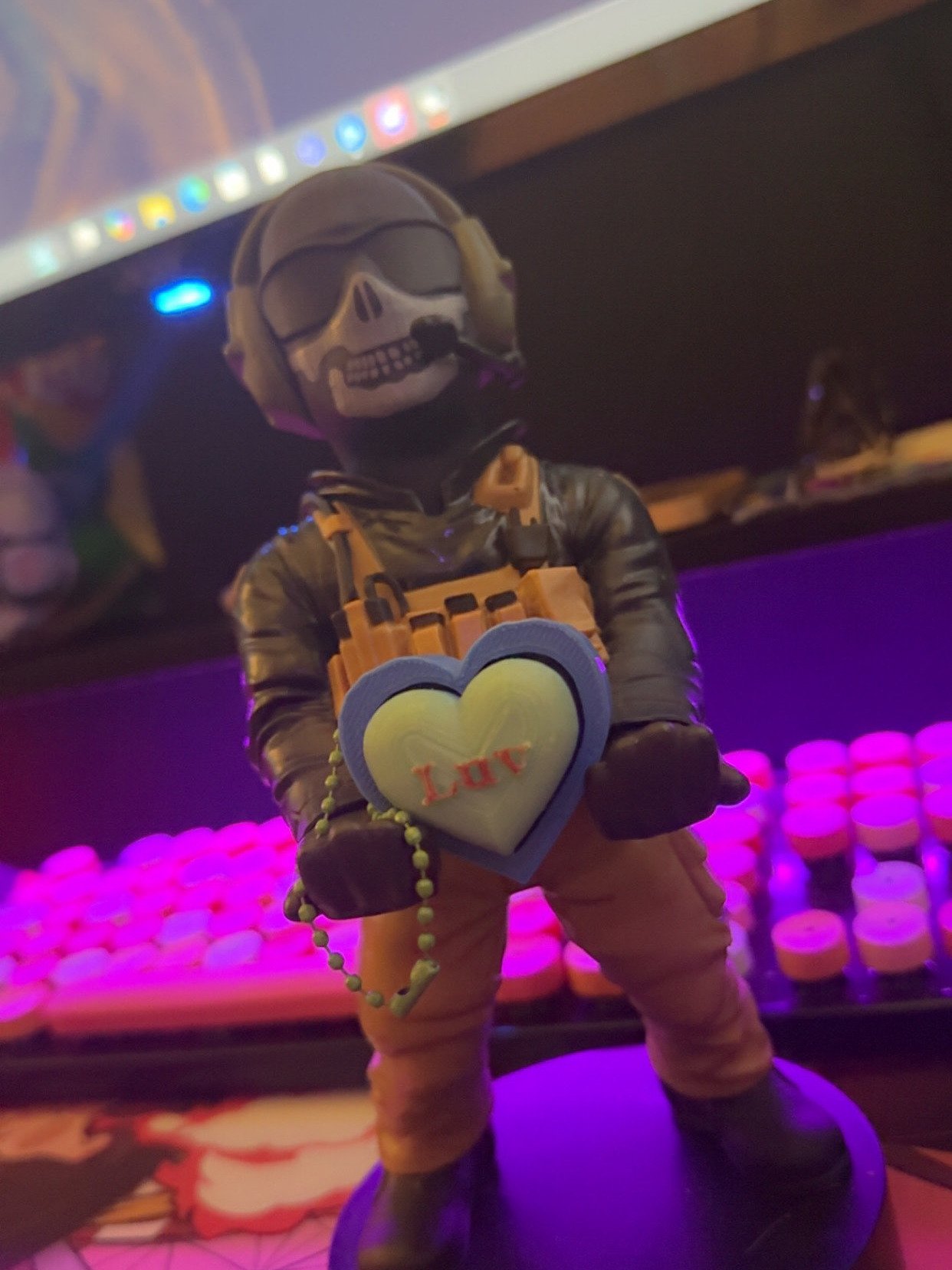 Convo heart fidget clicker product image (3)