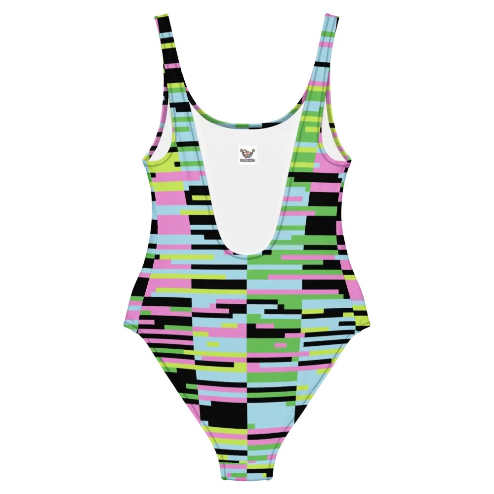 Chromatic Grid All-Over Swimsuit product image (6)