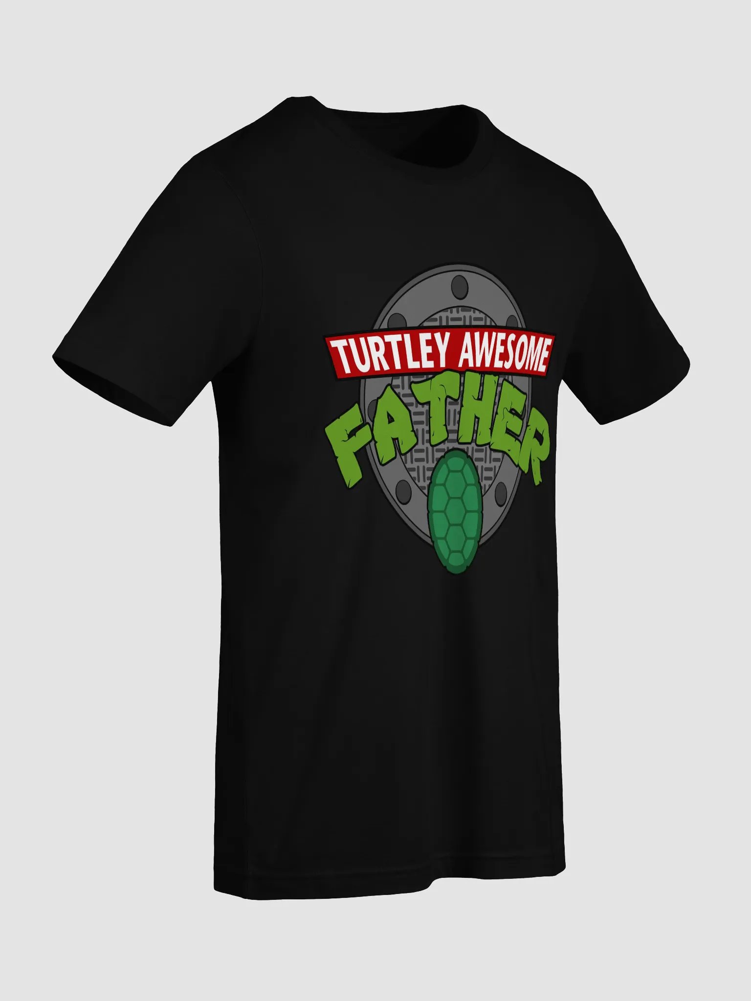 Turtley Awesome Father Awesome Fathers Day T-Shirt product image (9)