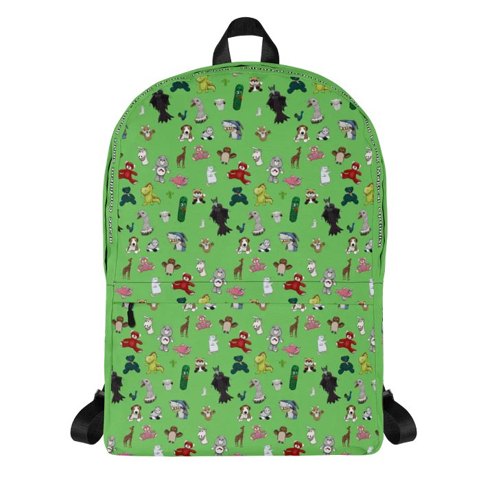 The KidTime StoryTime Character Backpack (Green) product image (2)