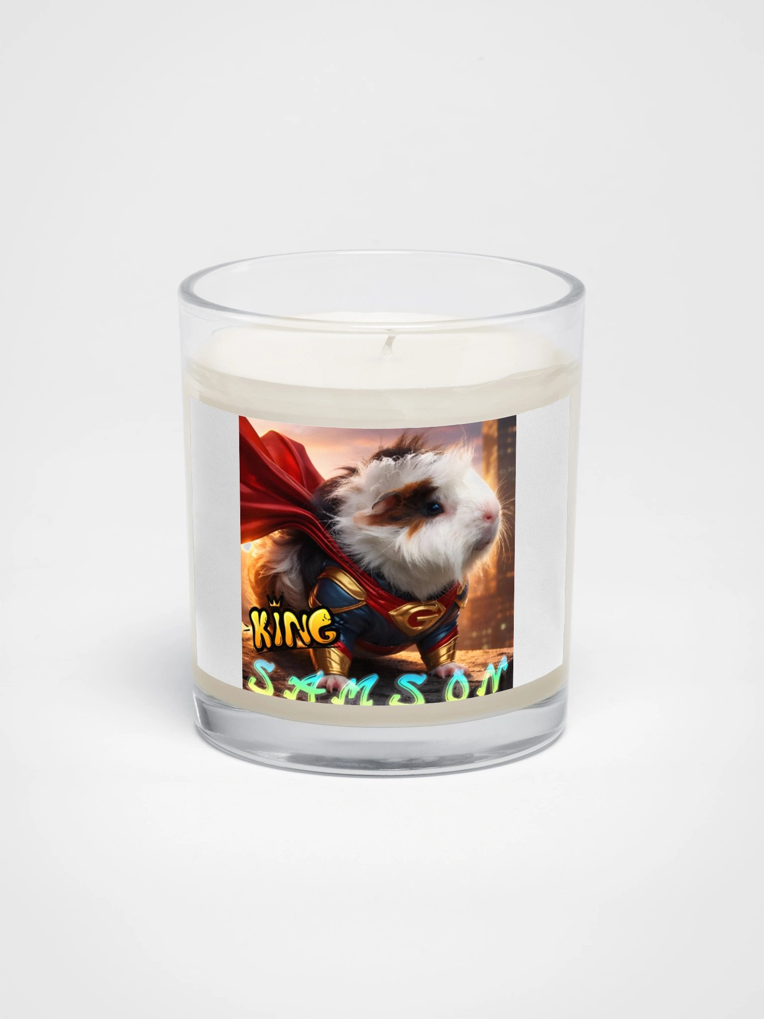 King Guinea Pig Hero Candle product image (1)