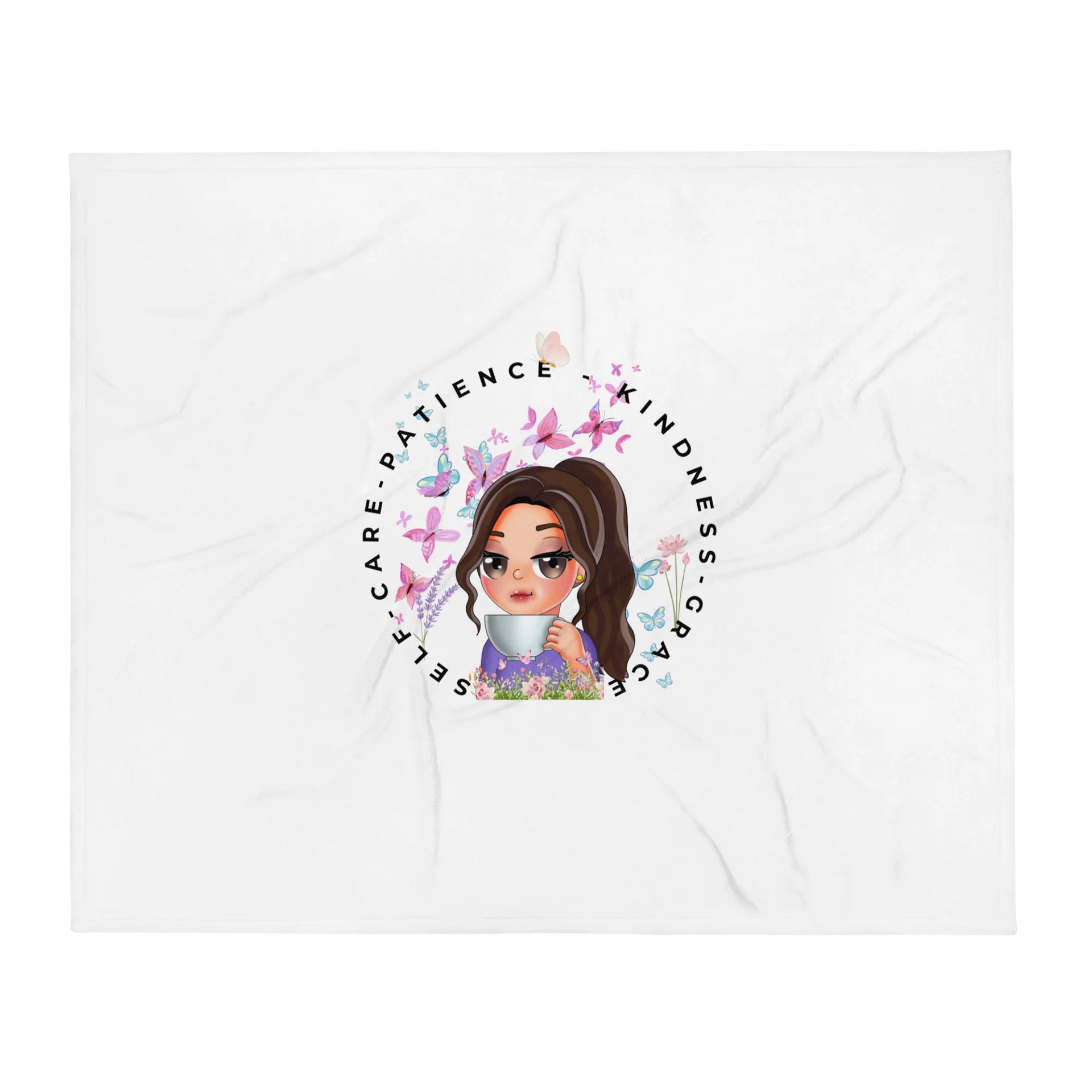 Self-Care Throw Blanket product image (2)