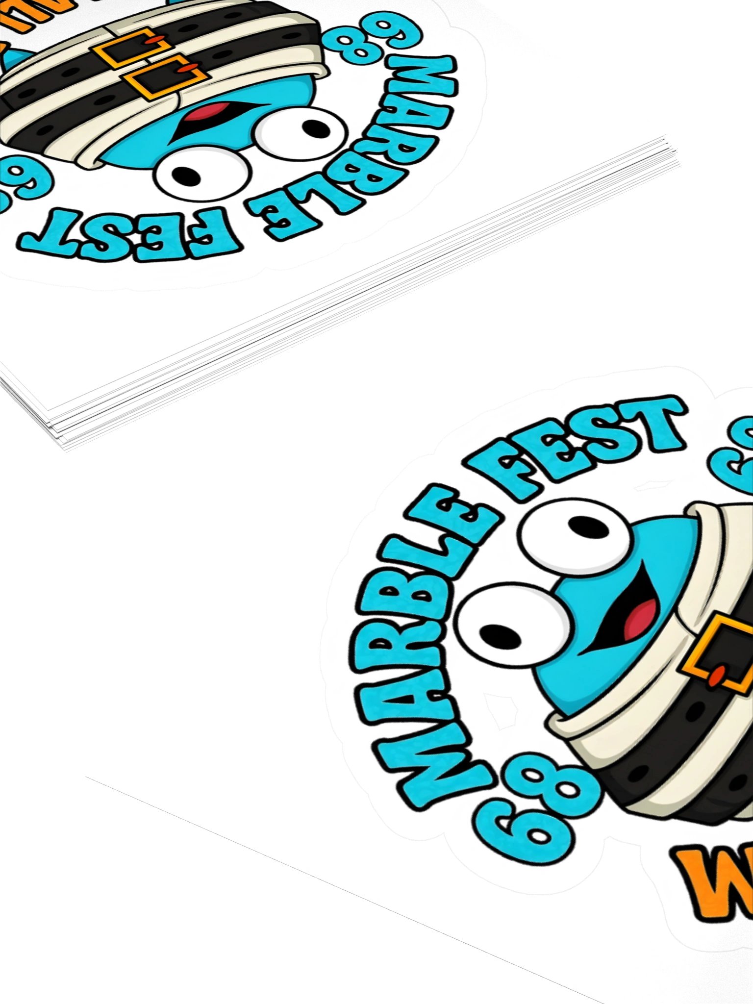 Whimsical Marble Fest Stickers product image (4)