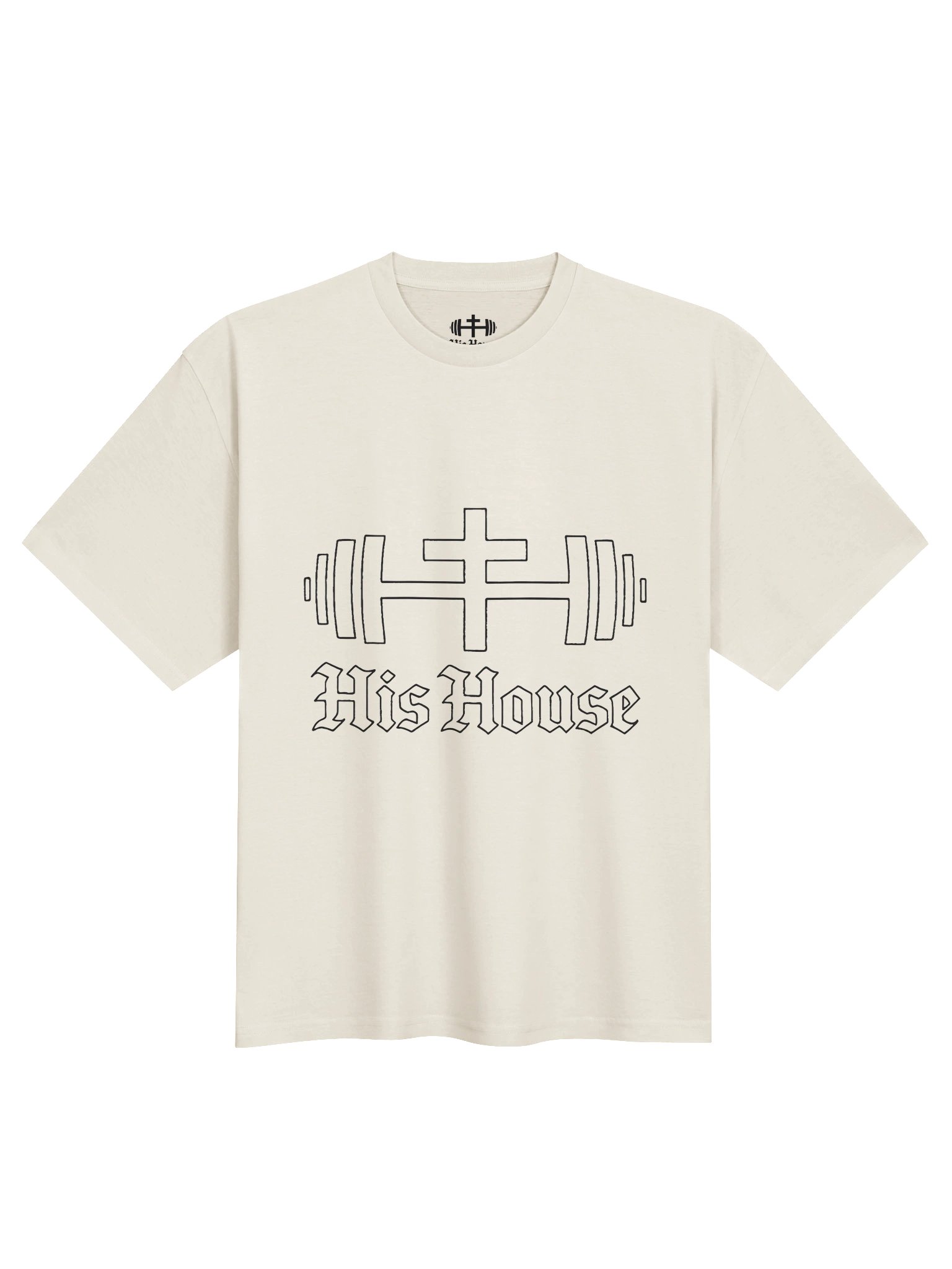 His House Mens Middleweight Oversized T-shirt product image (1)