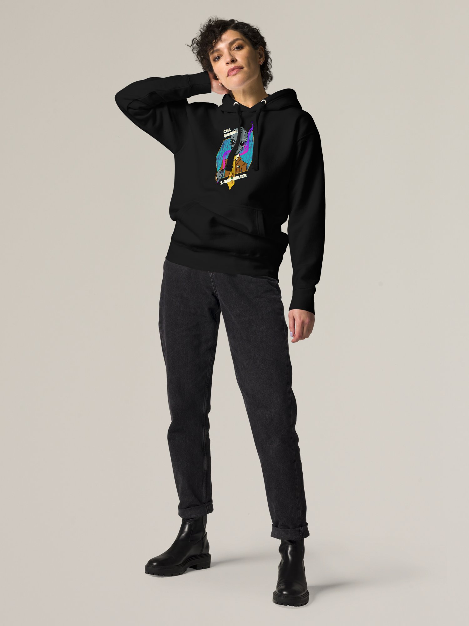 Quasar Hoodie (1-800-UNLICK) product image (4)