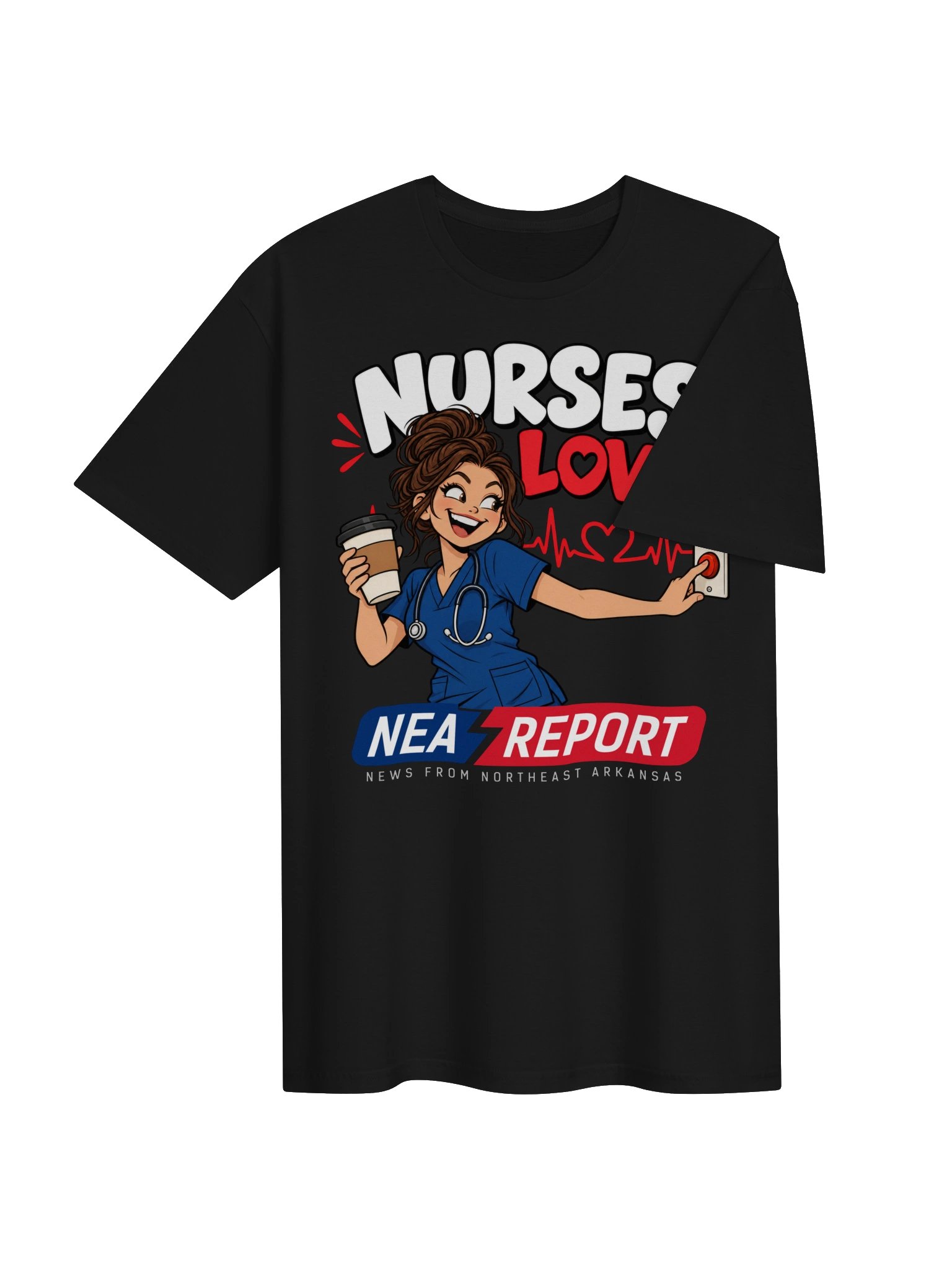Nurses Love NEA Report T-Shirt product image (22)