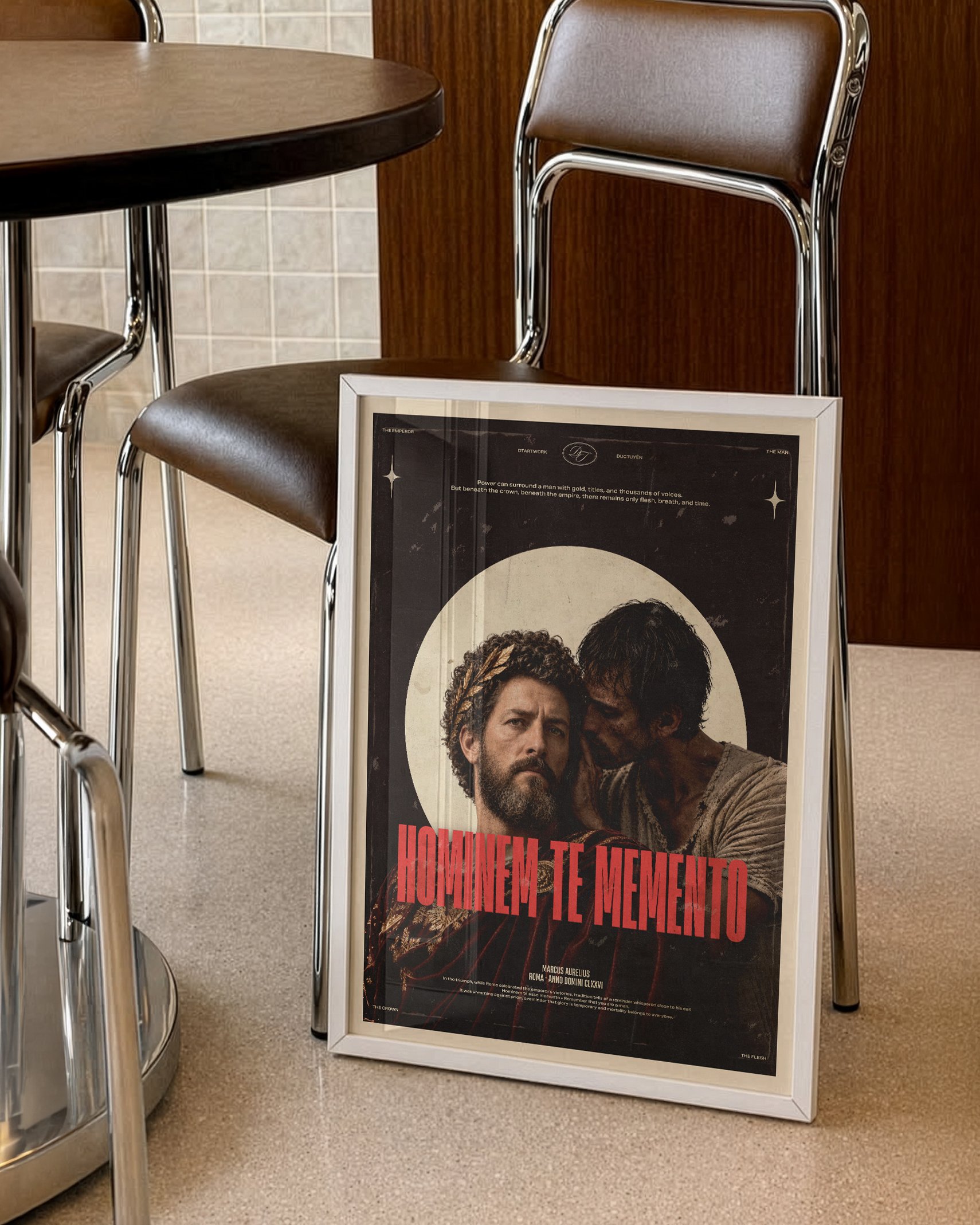 "JUST A MAN" Framed Poster product image (5)