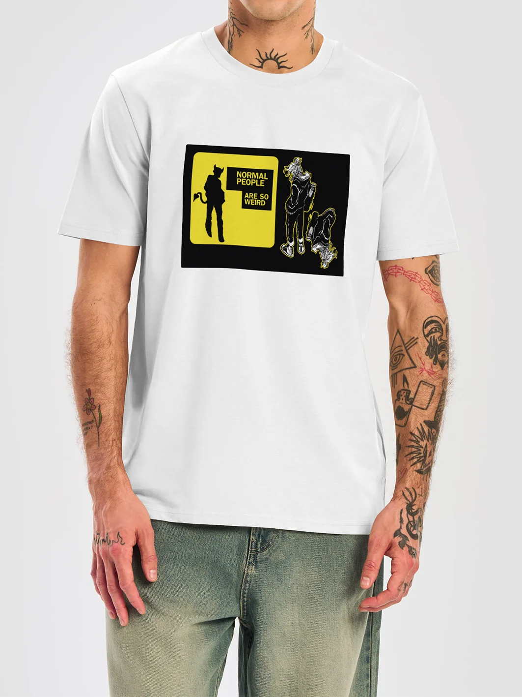"Normal People" Unisex T-Shirt product image (3)