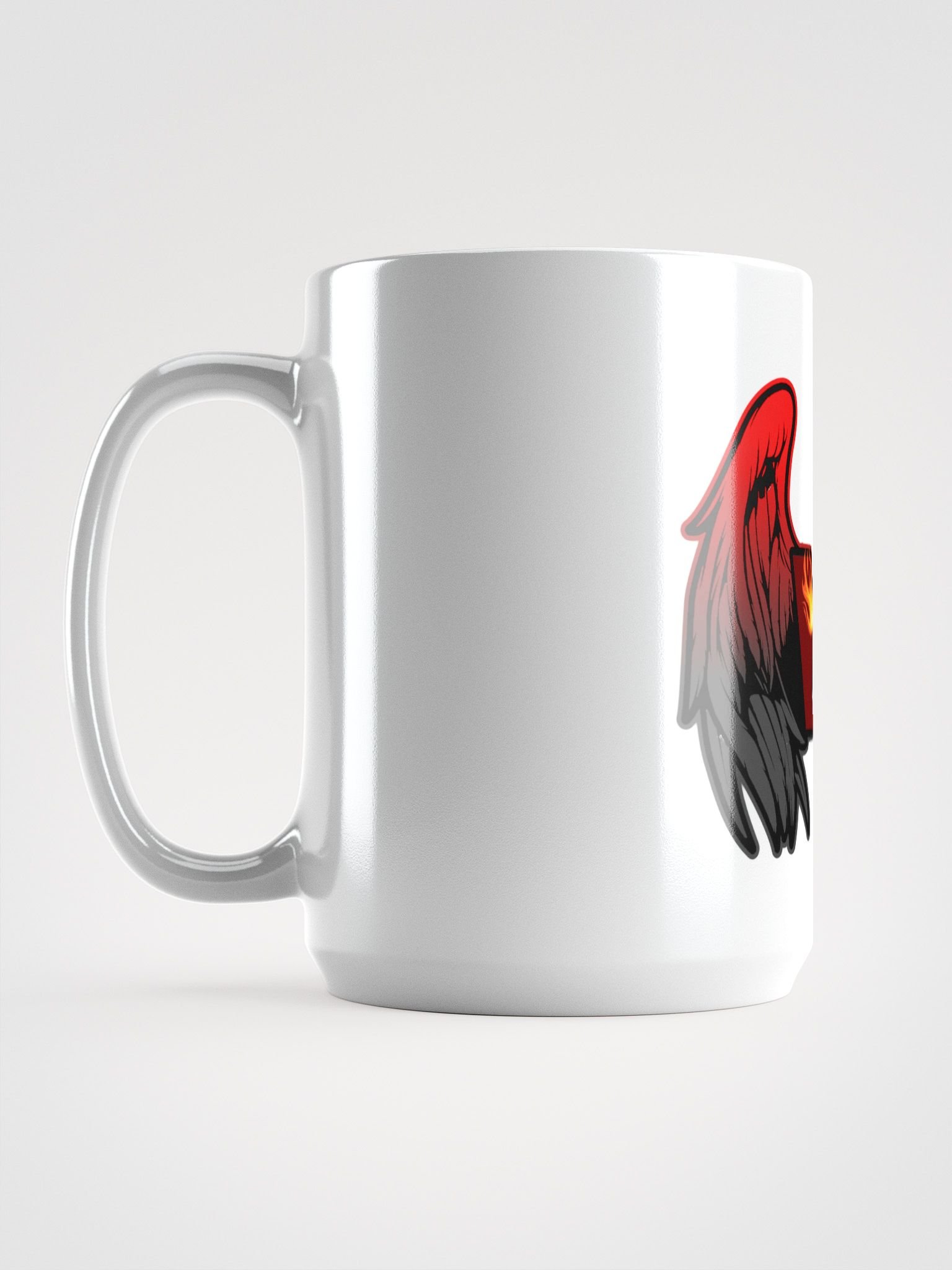Fiery Wings White Glossy Mug product image (1)