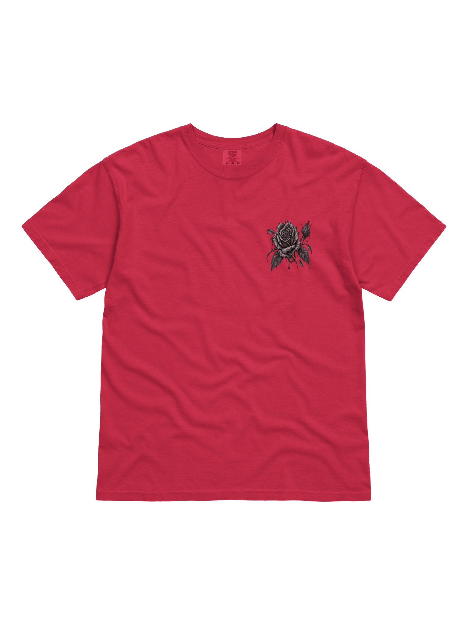 Dark Rose & Skull T-Shirt | Gothic Streetwear product image (9)