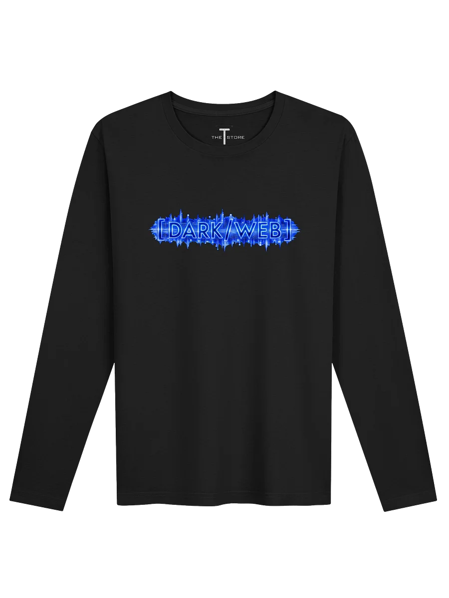 [DARK/WEB]: Title Art Premium Fitted Long Sleeve Crew Unisex product image (1)