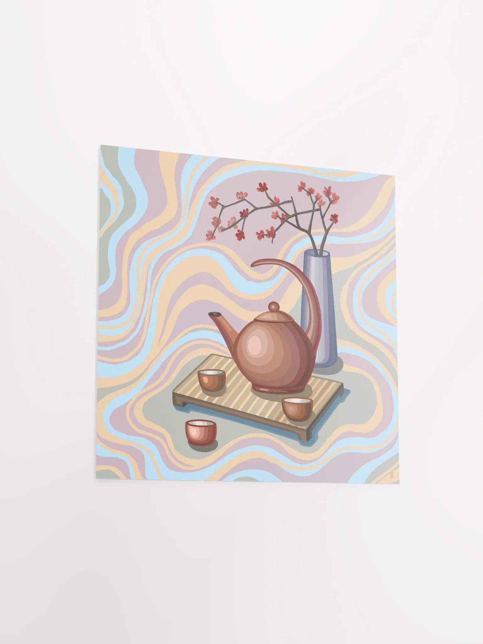 Serene Teatime Bliss Poster - Coffee Shop No. 11 product image (3)