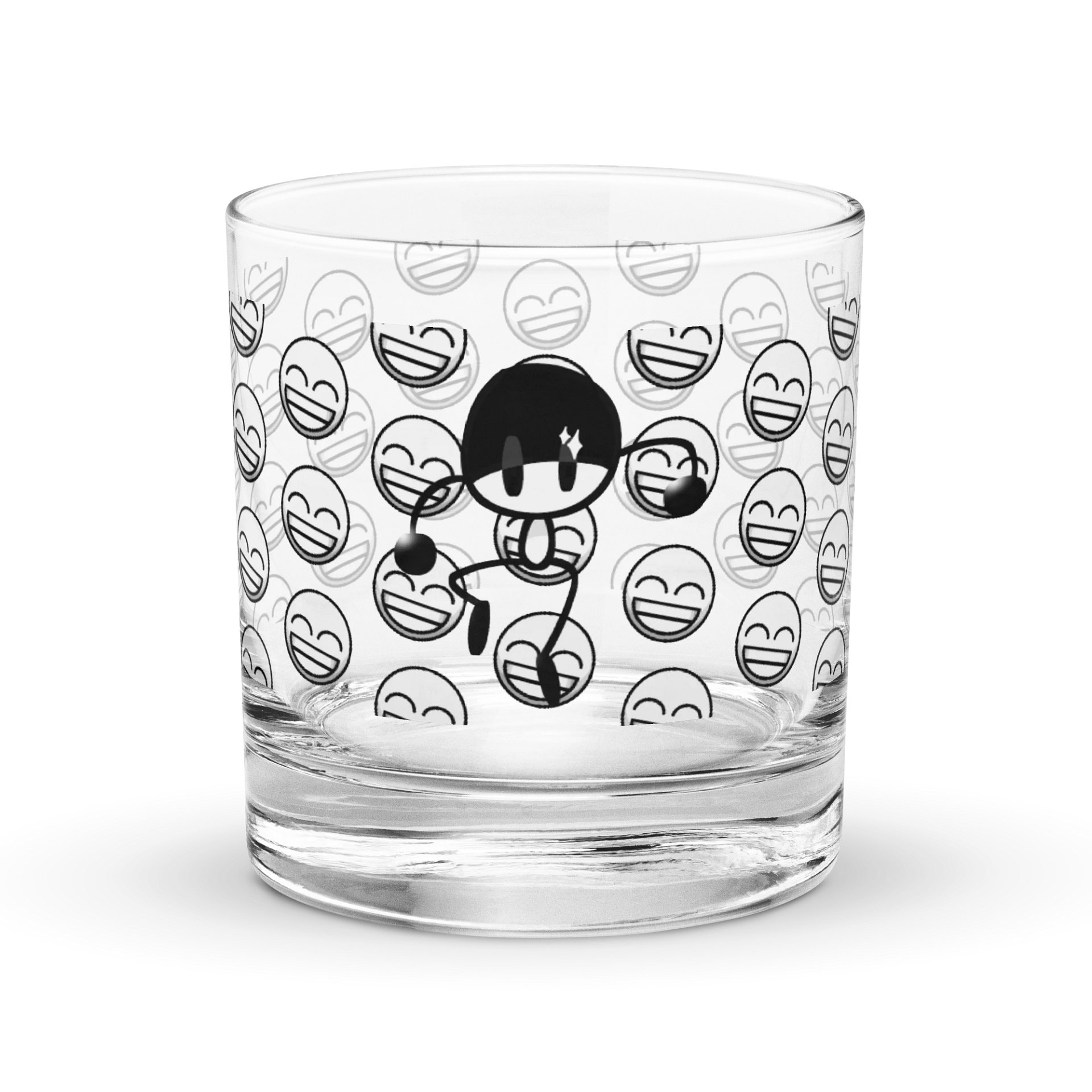 Verzee & Verzee Smiling Face Glass product image (1)