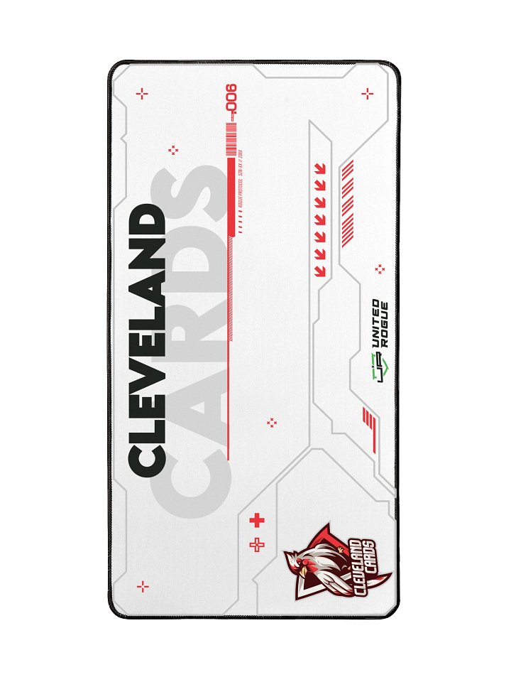 Cleveland Cards White Desk Mat product image (2)