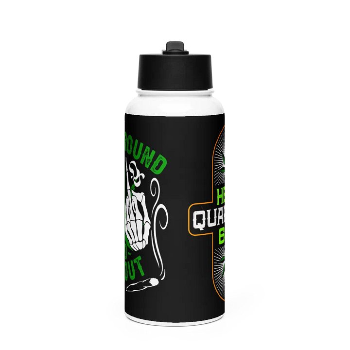 HempQuarters FAFO Stainless Steel Water Bottle 32oz product image (1)