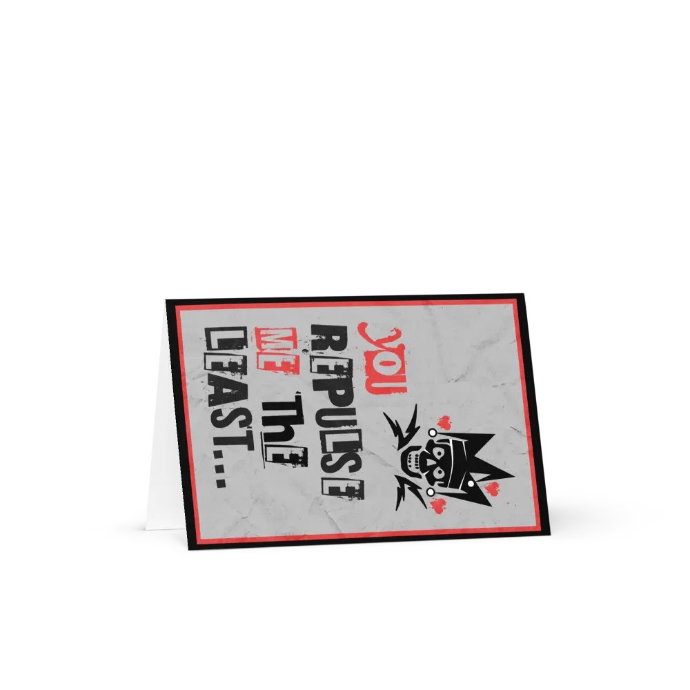 Punk VDay Card - The Least Greeting Card product image (1)