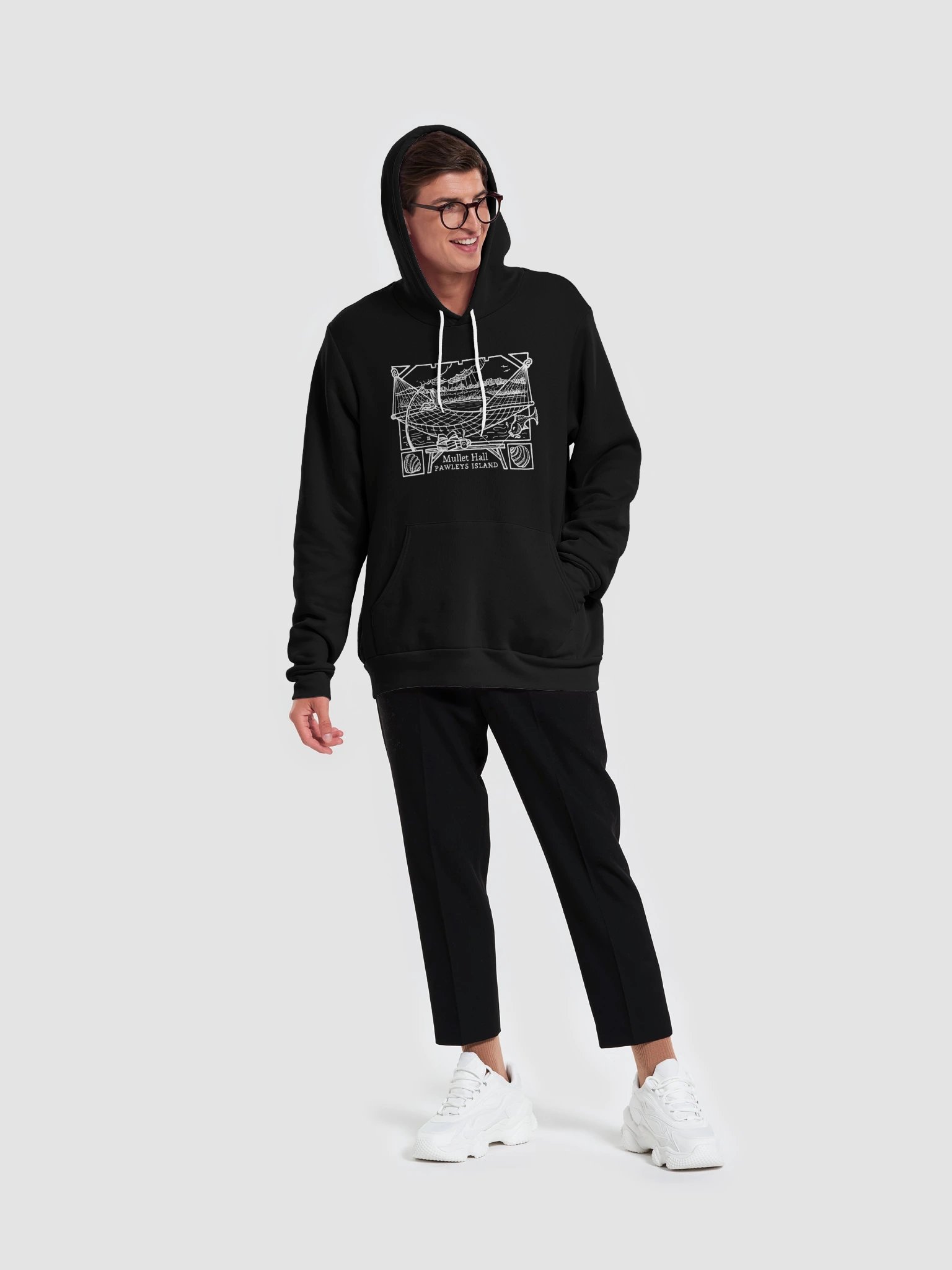 Mullet Hall Pawleys Island Supersoft Hoodie — Dark product image (17)