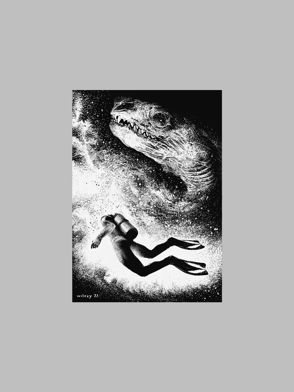 dive · art print product image (3)
