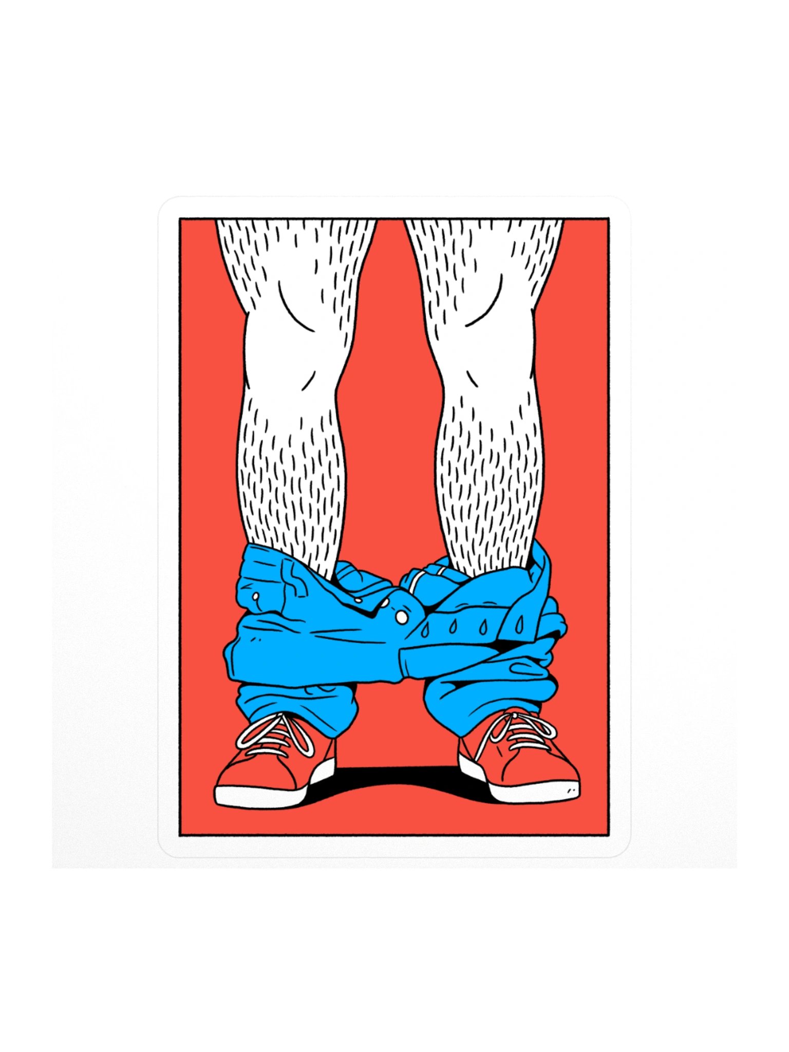 Pants Down Sticker product image (3)