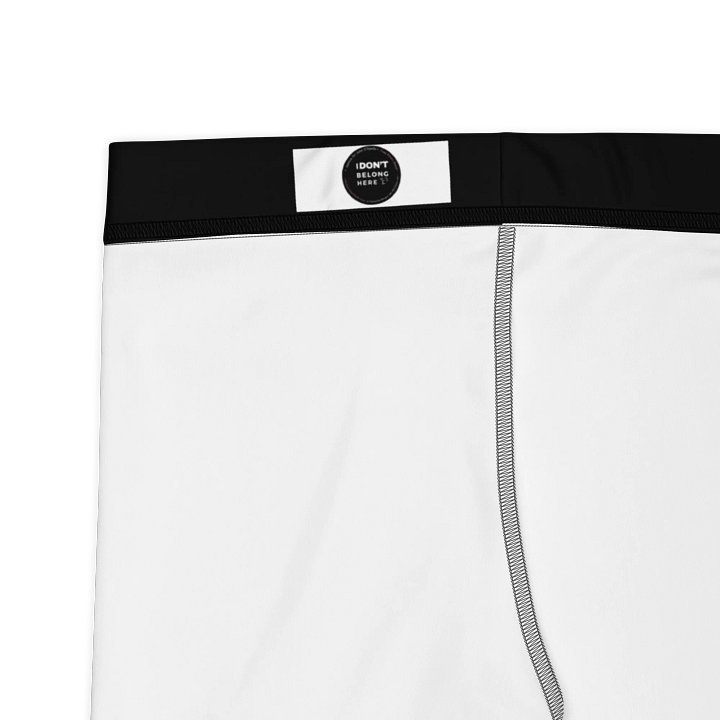 "The Preferred Parlance" Black/Blue #FKR Capri Leggings product image (2)