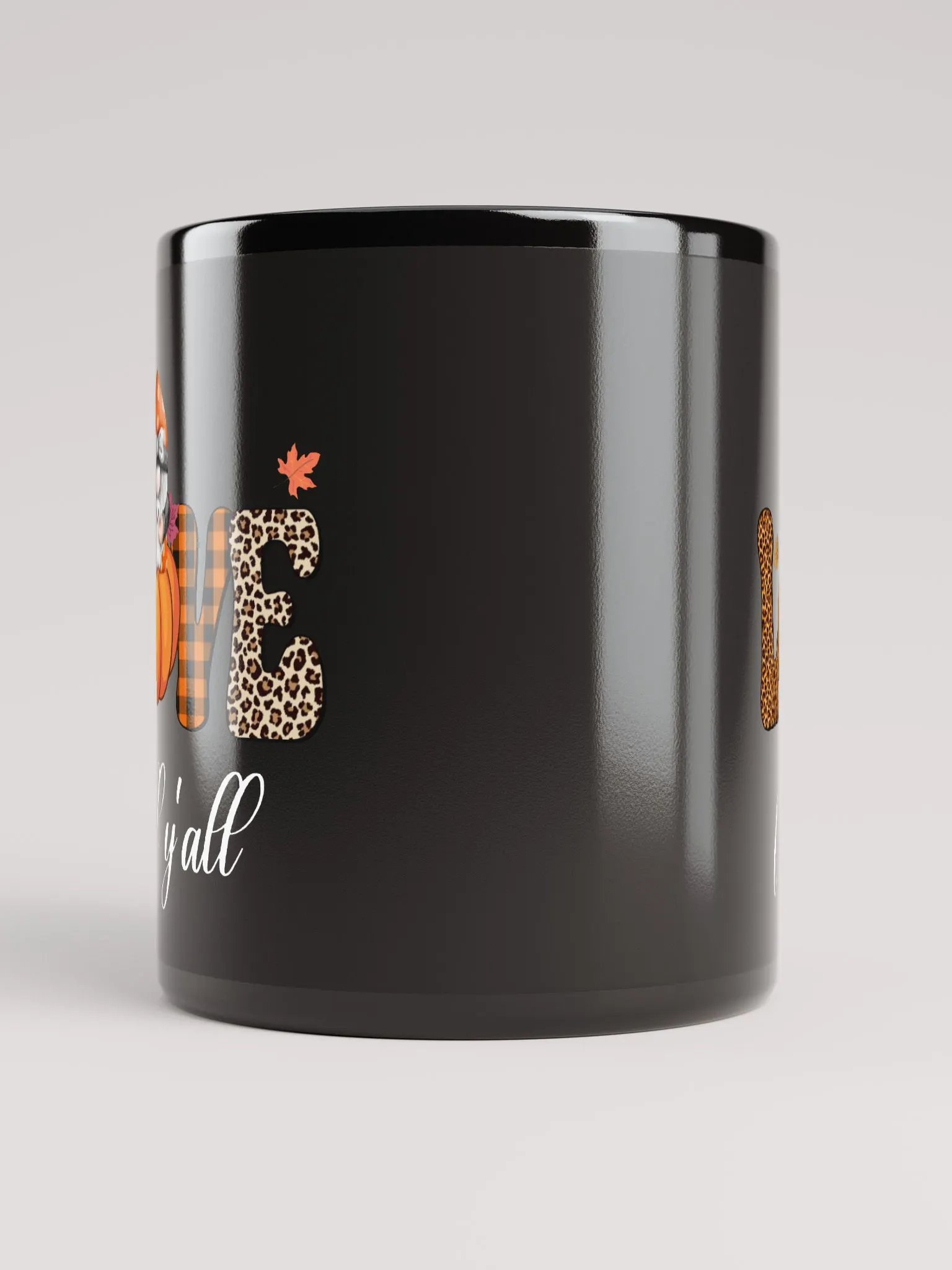 Halloween Gnome and Ghost Love Fall Y'all Mug product image (6)