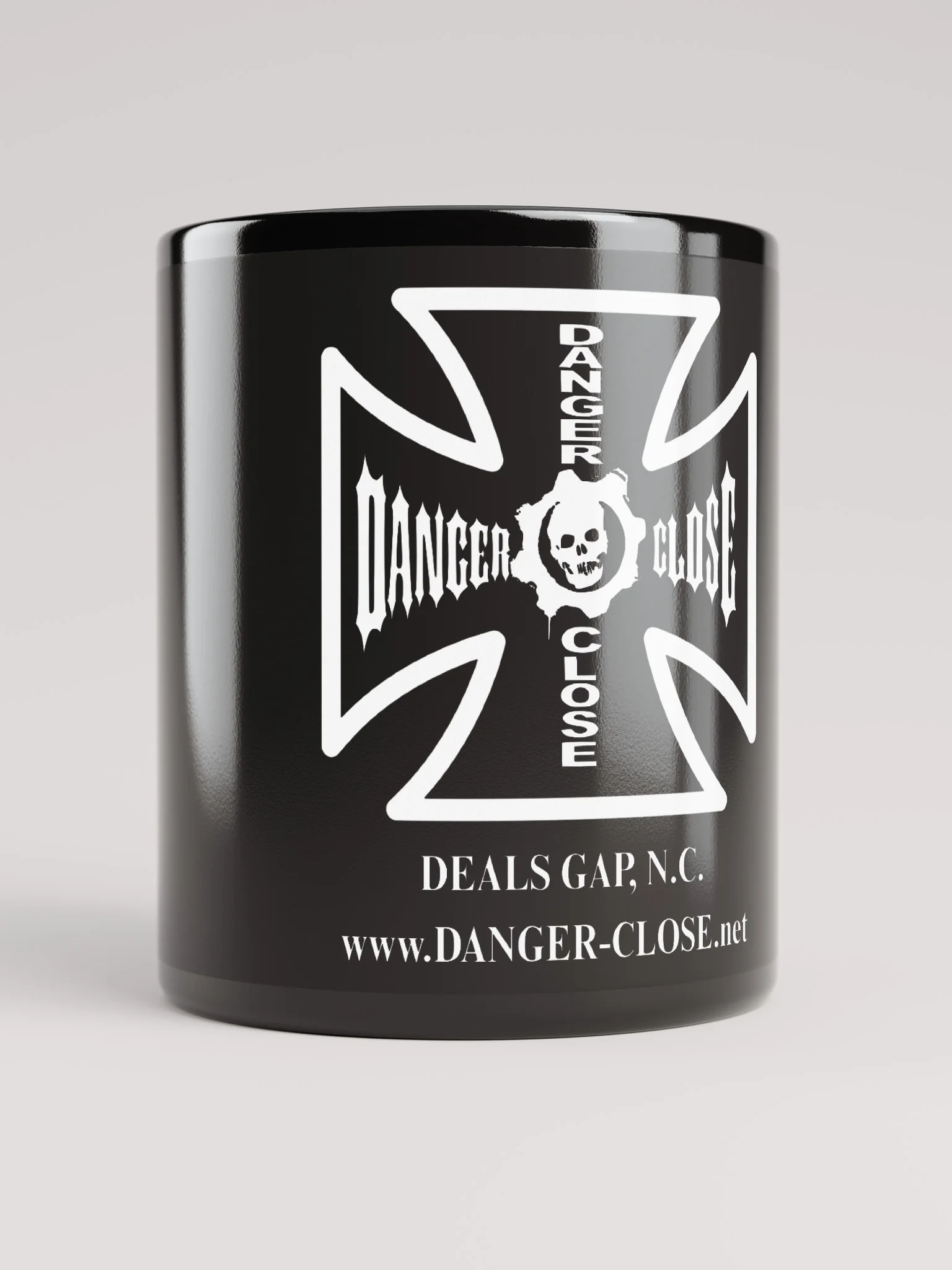 DANGER CLOSE COFFEE CUP (BLACK) product image (1)