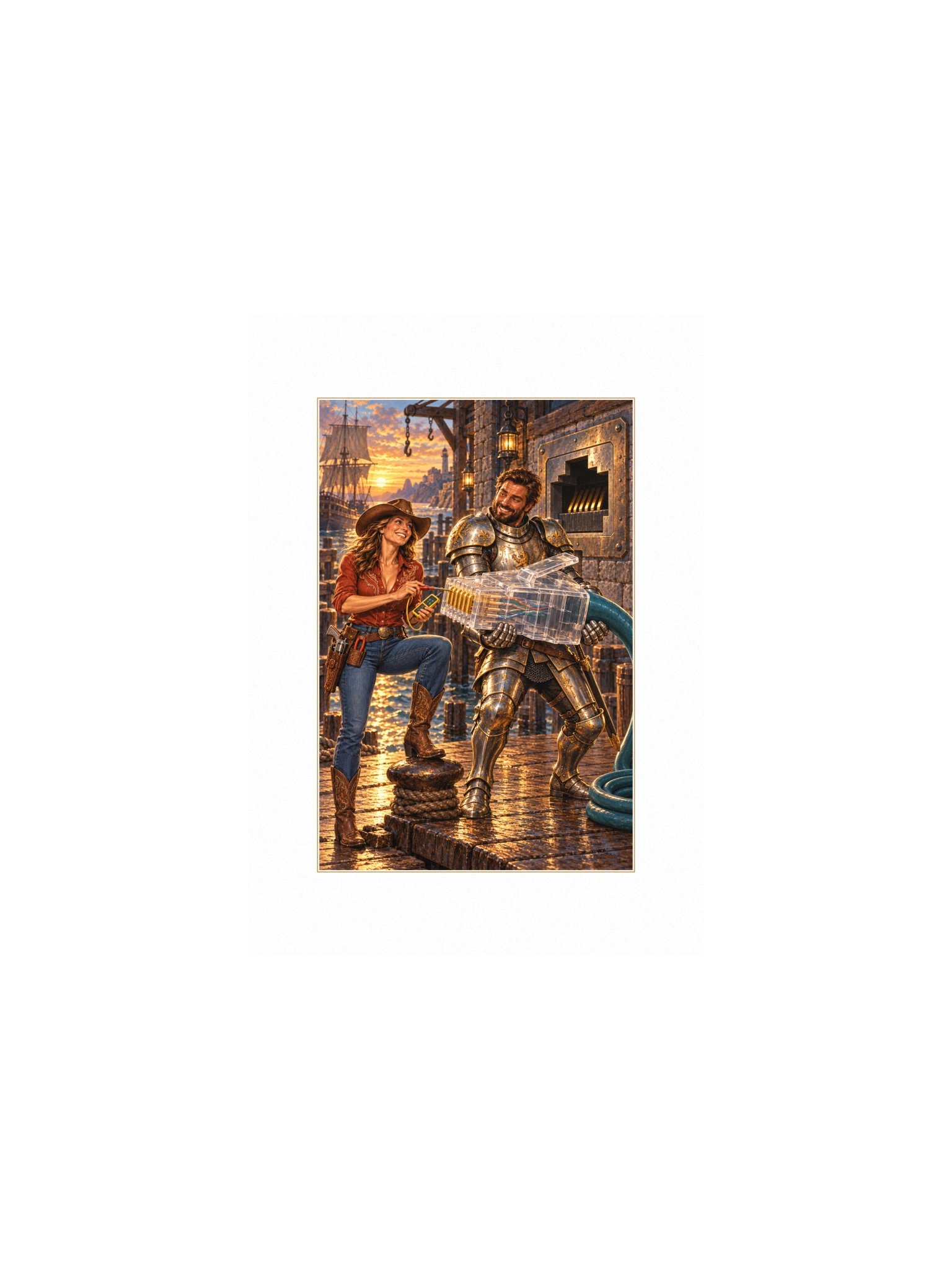 Port Authority Small Art Print product image (1)