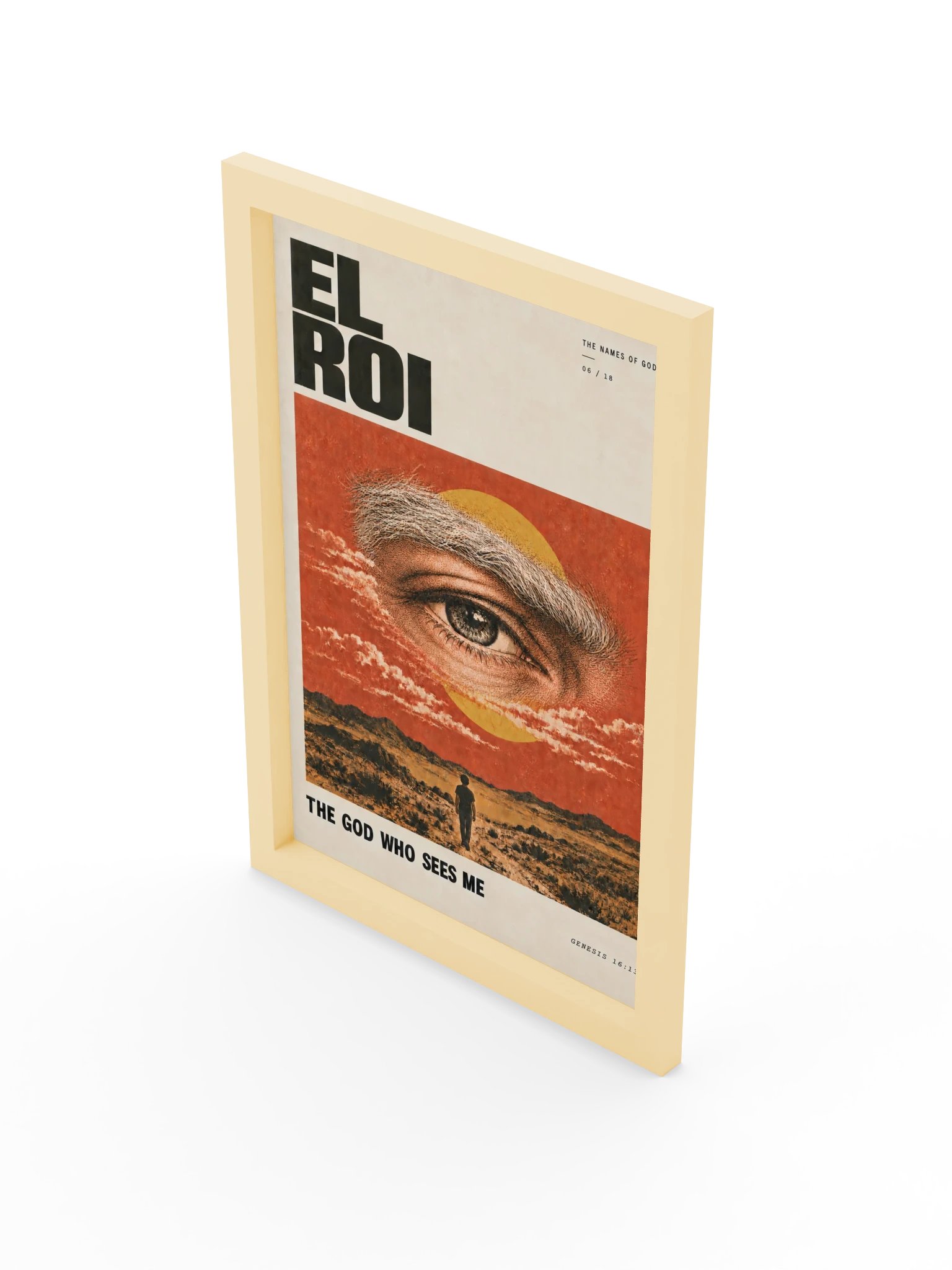 El Roi | Names of God Framed Print product image (5)
