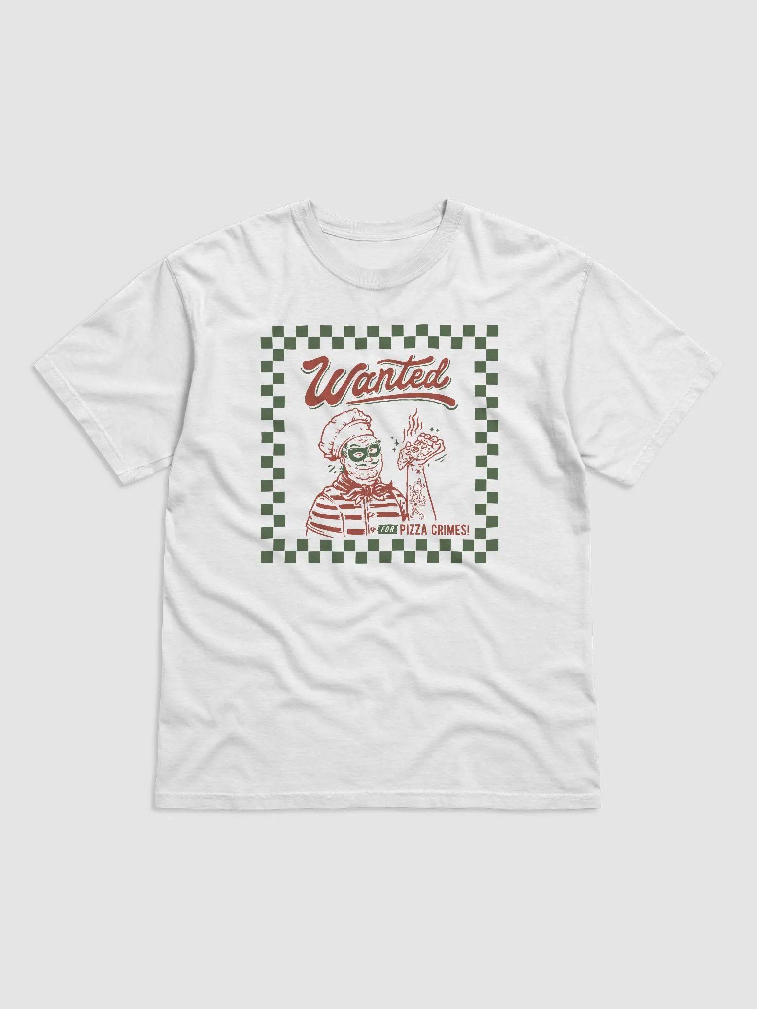PIZZA CRIME Tee product image (1)