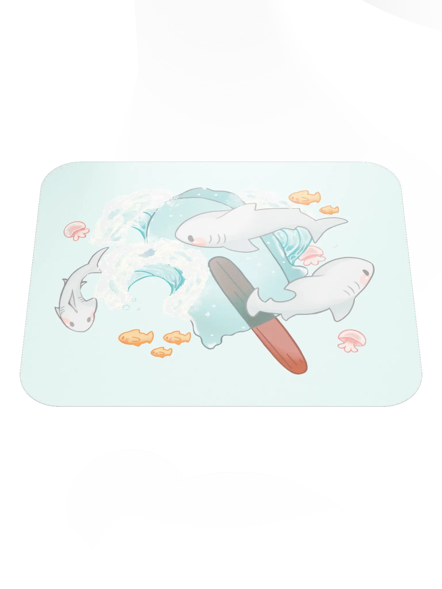 SHARKSICLE SWIRL MOUSE PAD product image (2)