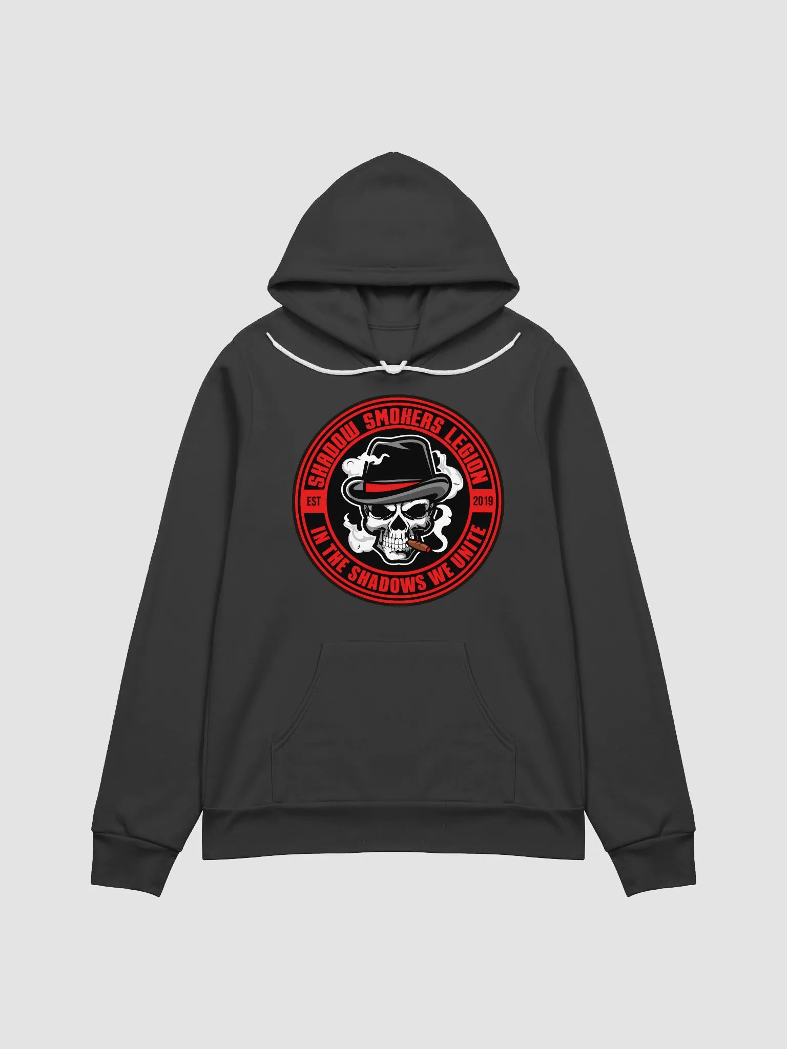 Shadow Smokers Legion Hoodie red logo product image (1)