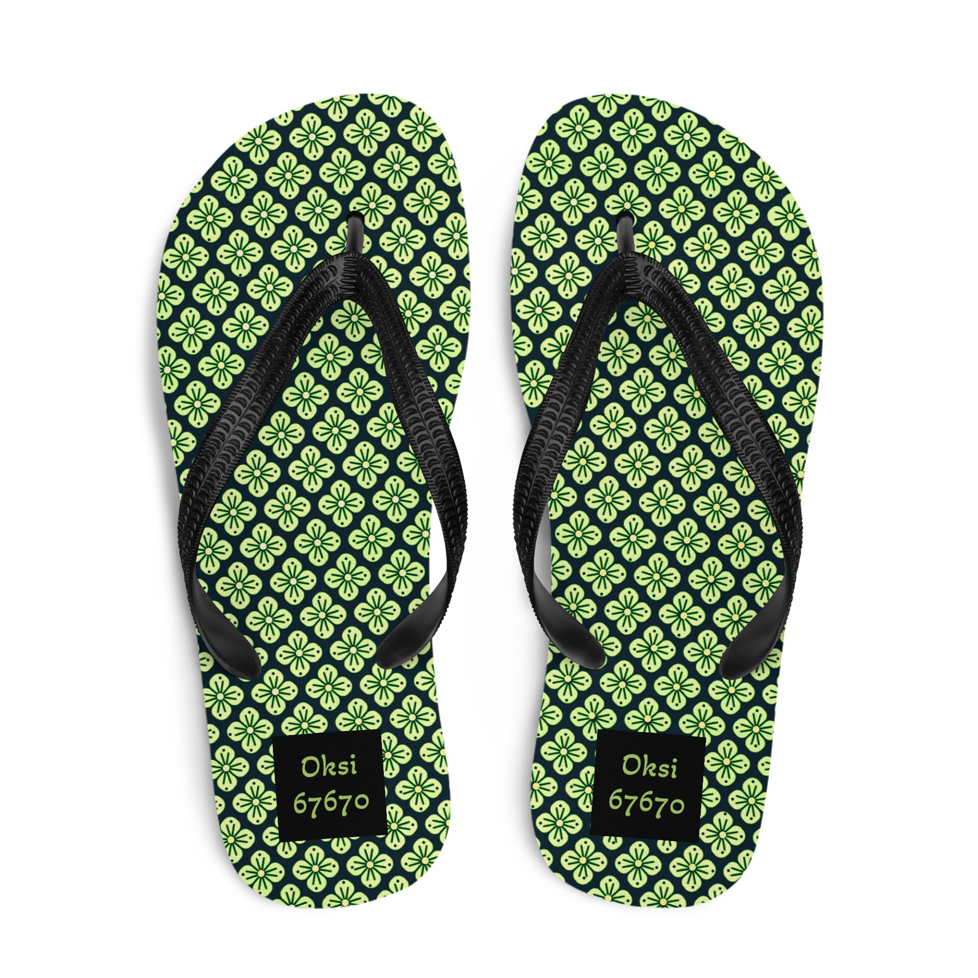 Symmetrical Bloom Flip-Flops product image (2)