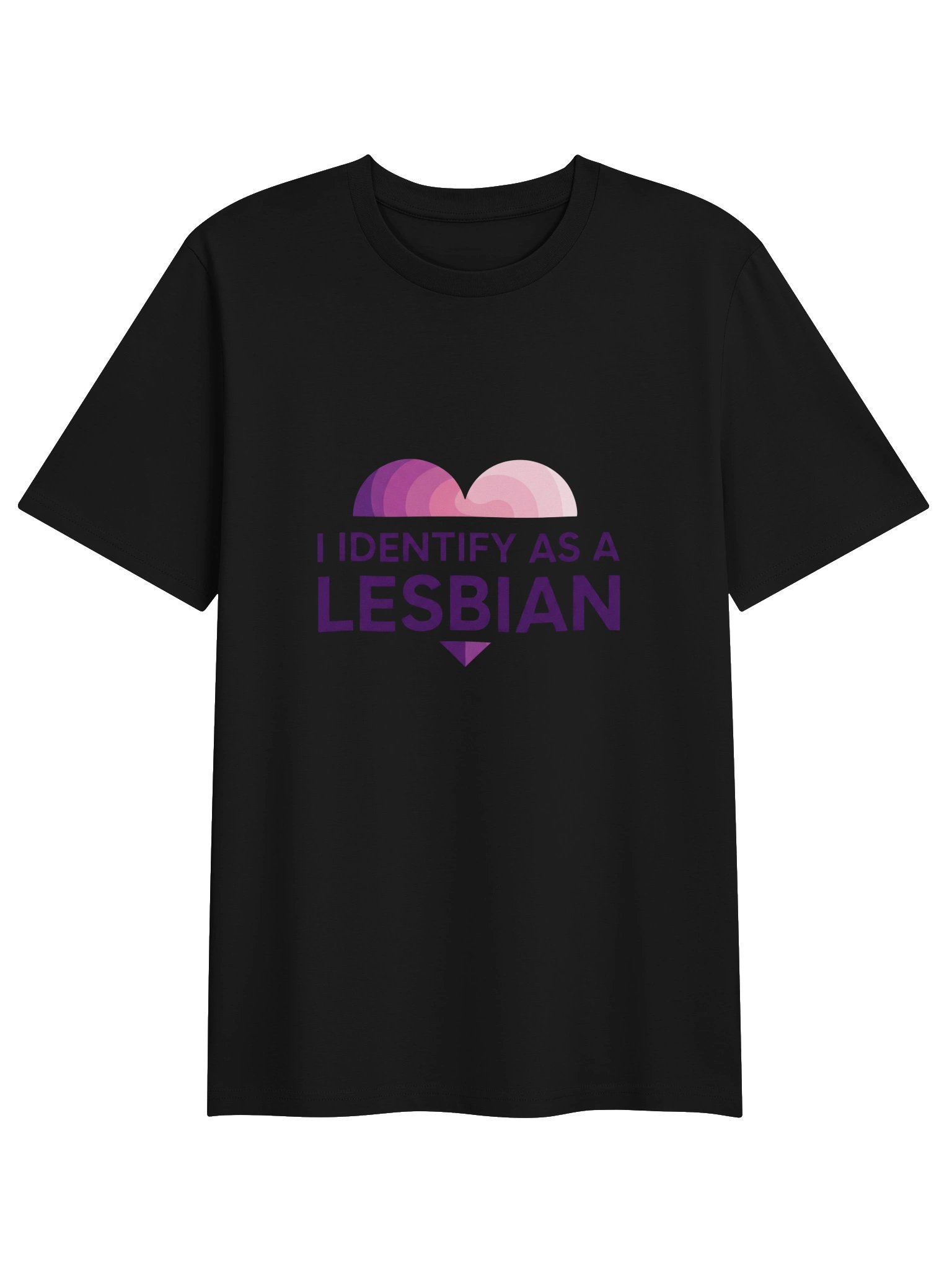 I Identify As A Lesbian Novelty T-Shirt product image (2)