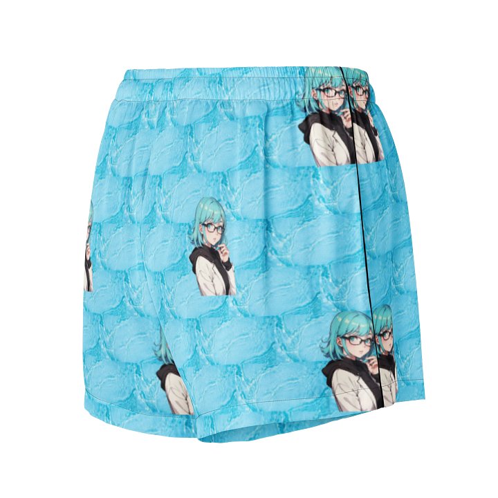 (Aqua WAIFU) K Women's Pajama Shorts product image (2)