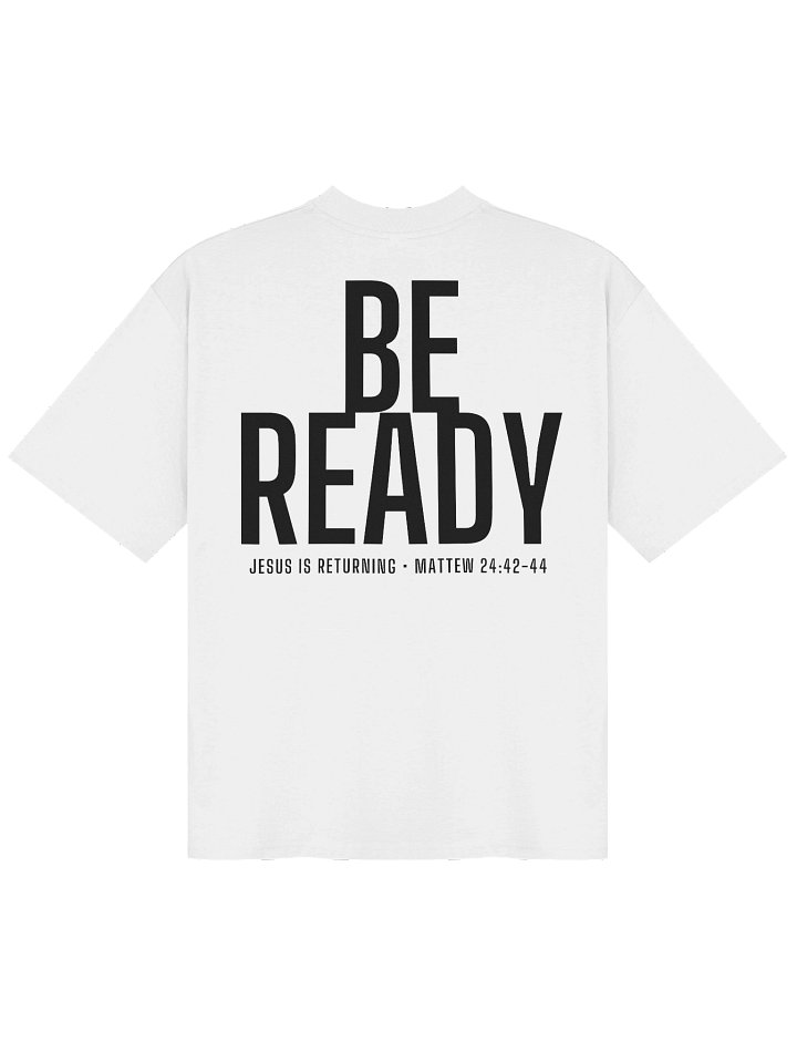 JESUS IS RETURNING TEE [WHITE] product image (1)