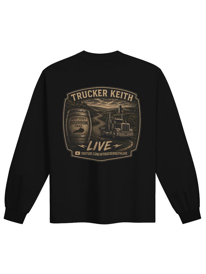 Trucker Keith Live Semi-Truck Logo Long Sleeve product image (9)