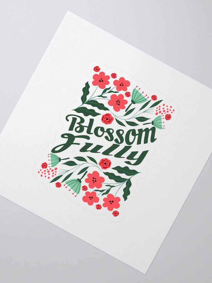 Blossom Fully Kiss Cut Stickers product image (2)