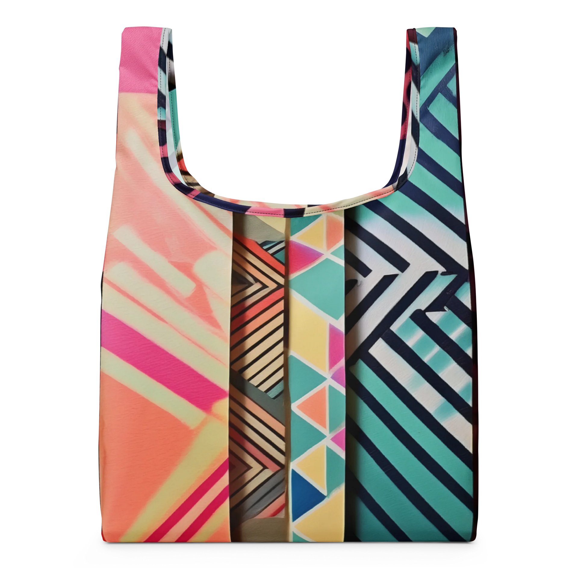 Eclectic Elegance Reusable Tote Bag product image (3)