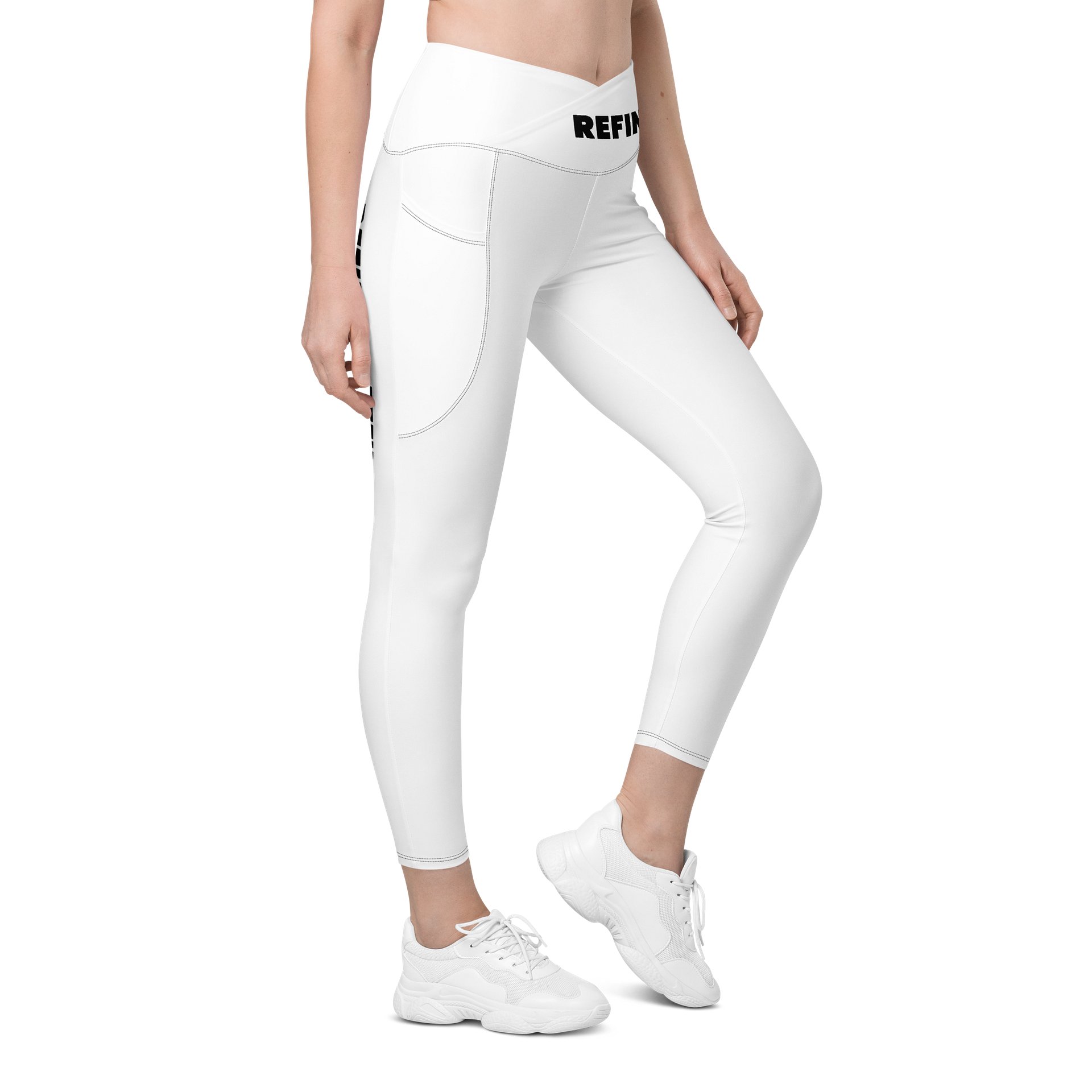 Refined Eclipse All-Over Crossover Leggings product image (2)